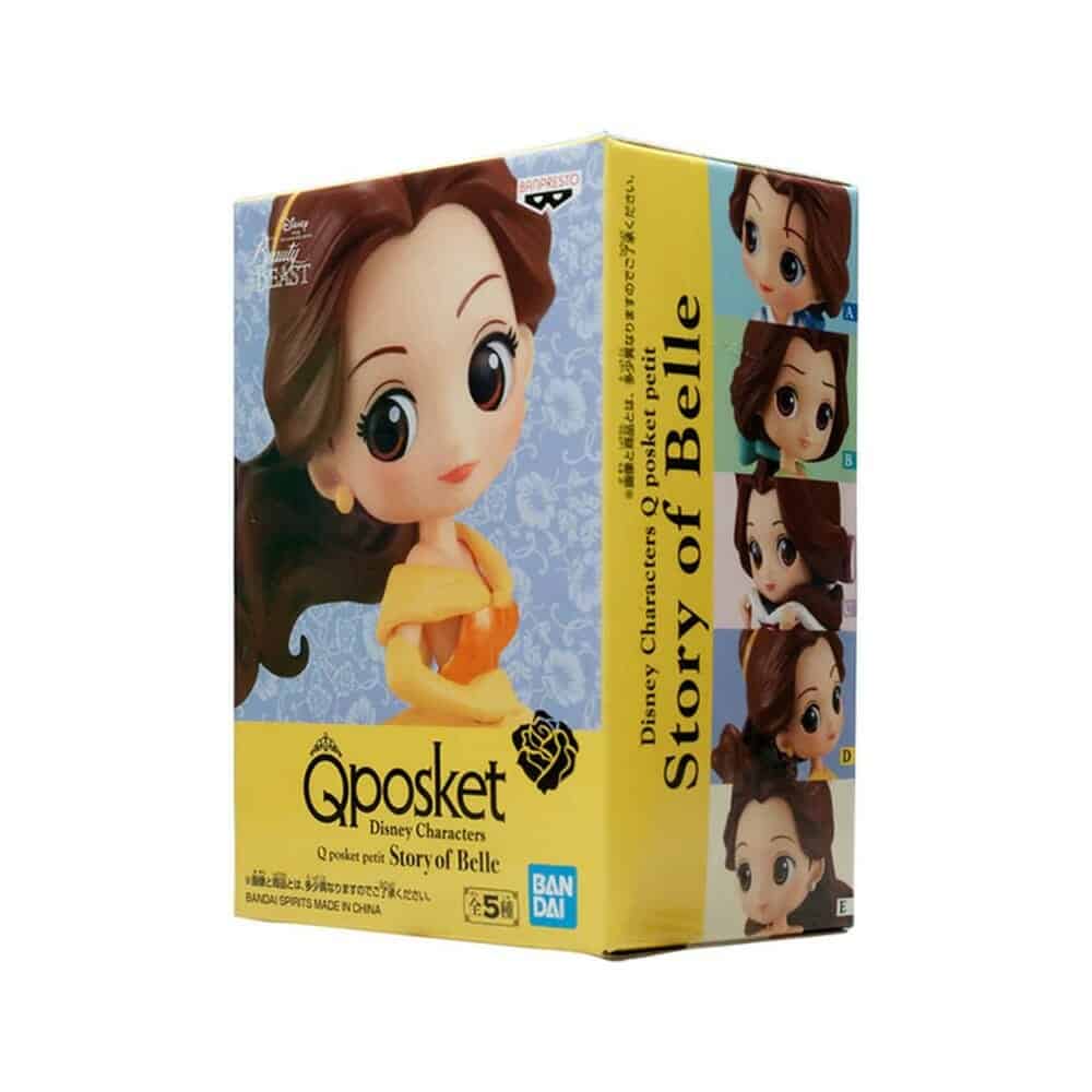 Bandai Qposket Petit Story of Belle Disney Figura de Colección (Open Box)
