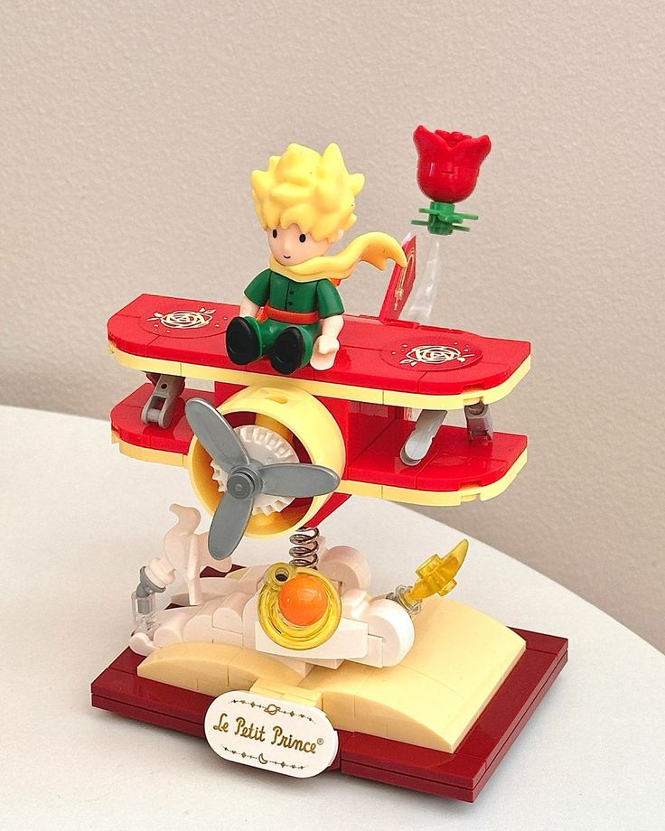 Pantasy El Principito Avión de Paseo a las Estrellas Maqueta Armable