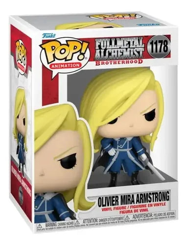 Funko Pop! Olivier Mira Armstrong Fullmetal Alchemist