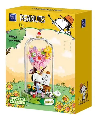 Pantasy Snoopy Art World Maqueta Armable