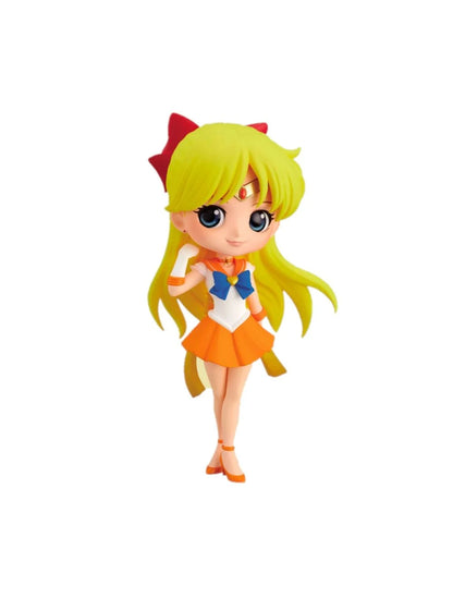 Bandai Qposket Super Sailor Venus Sailor Moon Pretty Guardian Figura de Colección (Open Box)