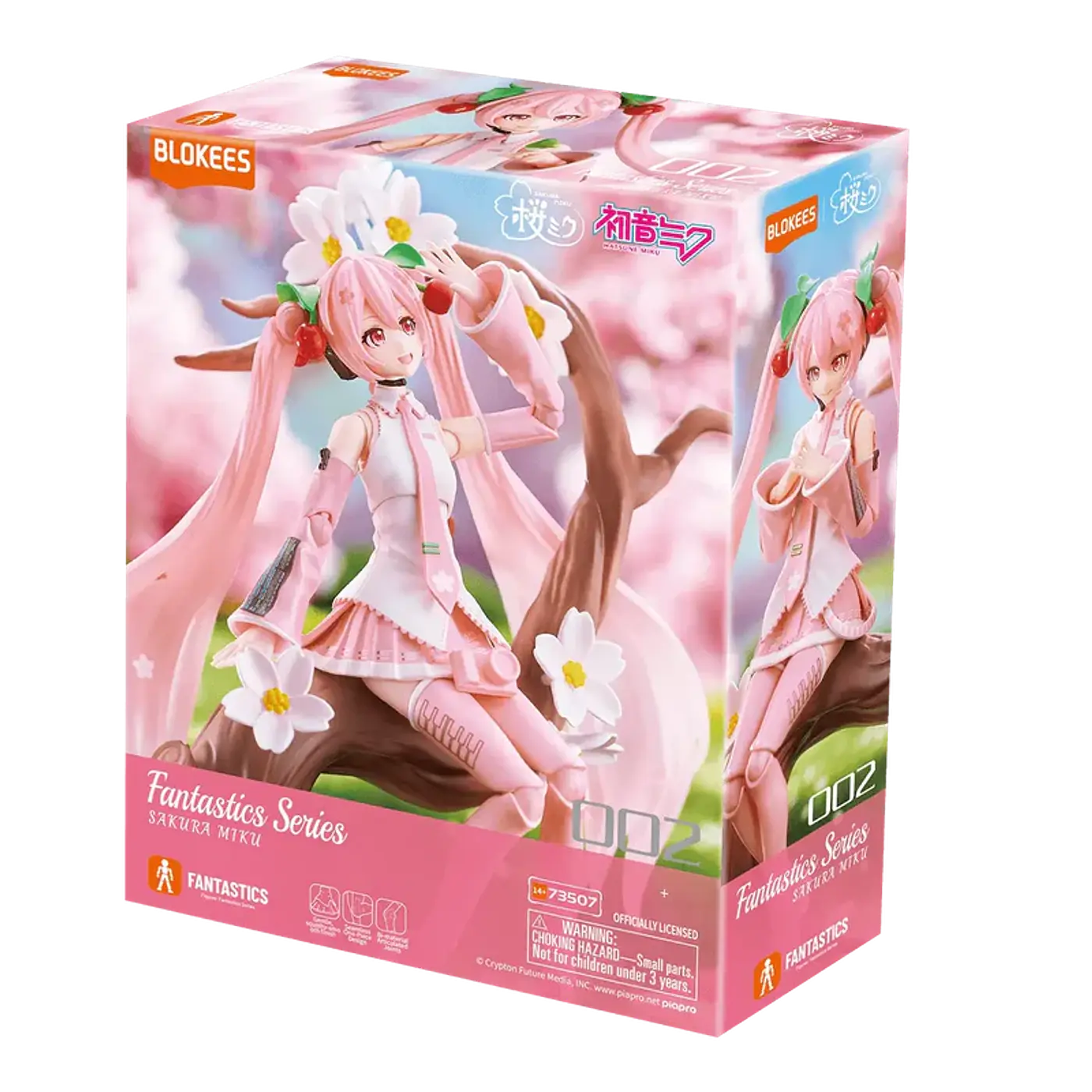 Blokees Hatsune Miku Sakura Miku Figura Armable