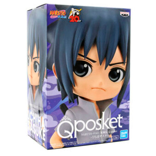 Bandai Qposket Sasuke Uchiha Naruto Ver. A Figura de Colección