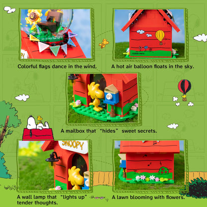 Pantasy Snoopy Red House Daydreams Maqueta Armable