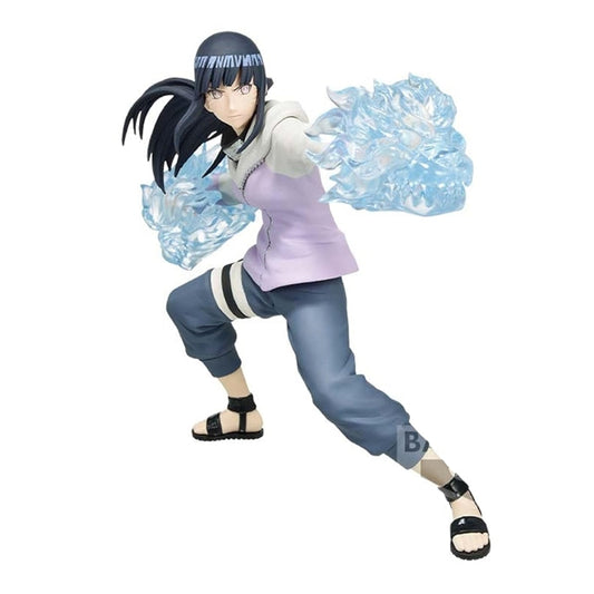 Banpresto Hinata Hyuga Naruto Vibration Stars Figura de Colección (Open Box)