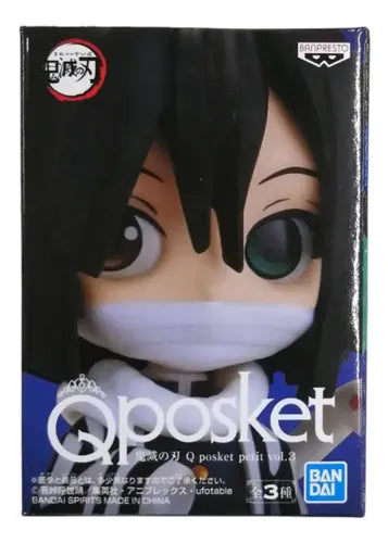 Bandai Qposket Petit Iguro Obanai Demon Slayer Figura de Colección