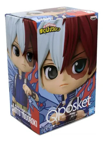 Bandai Qposket Shoto Todoroki My Hero Academia Ver. A Figura de Colección