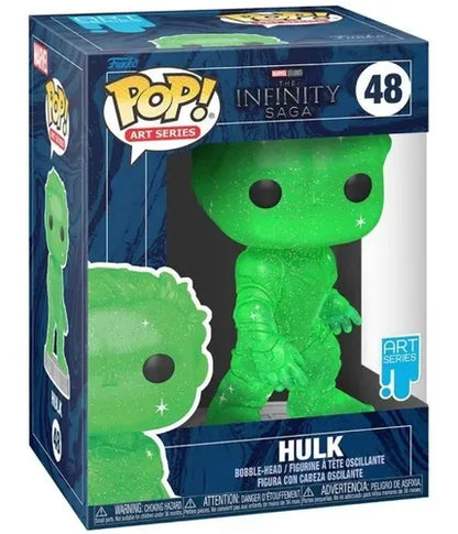 Funko Pop! Hulk Marvel Art Series Bobble-Head