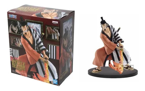 Banpresto Kin'Emon One Piece Battle Record Collection Figura de Colección (Open Box)