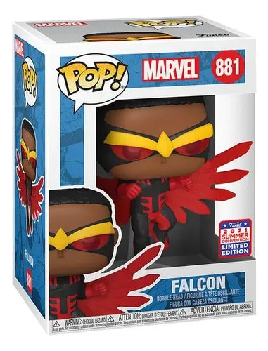 Funko Pop! Falcon Marvel Bobble-Head (Caja Dañada)