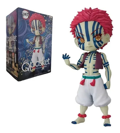 Bandai Qposket Akaza Demon Slayer Ver. A Figura de Colección (Open Box)