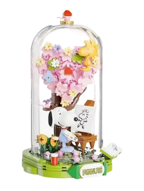 Pantasy Snoopy Art World Maqueta Armable