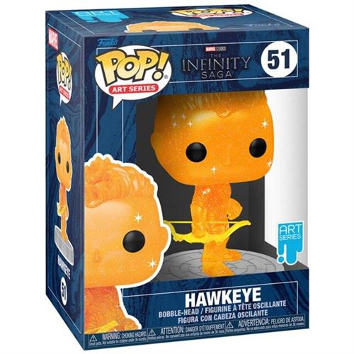 Funko Pop! Hawkeye Marvel Art Series Bobble-Head
