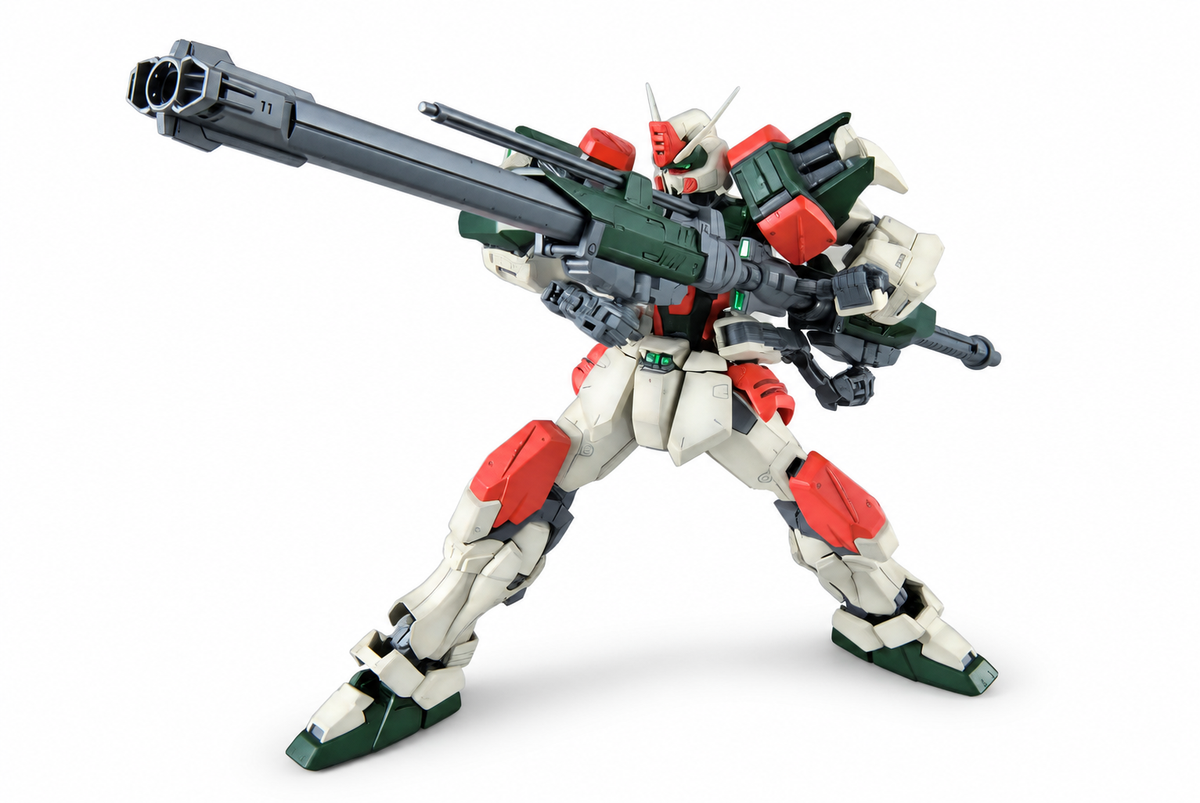 MG 1/100 Buster Gundam GAT-X103 con arma
