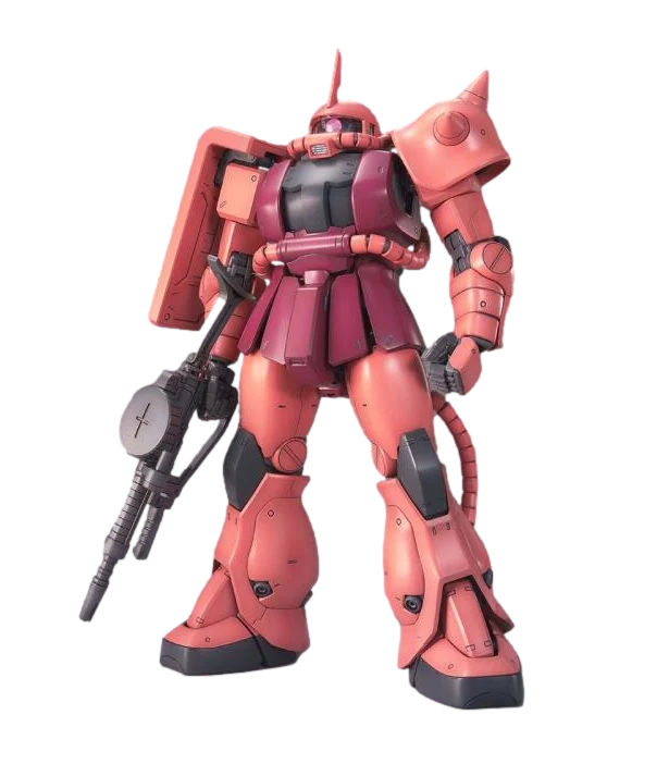 MG 1/100 MS-06S Zaku II de Char Ver. 2.0 en pose agachada