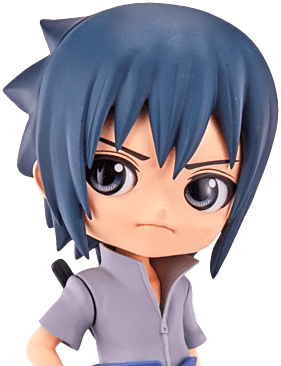 Bandai Qposket Sasuke Uchiha Naruto Ver. A Figura de Colección