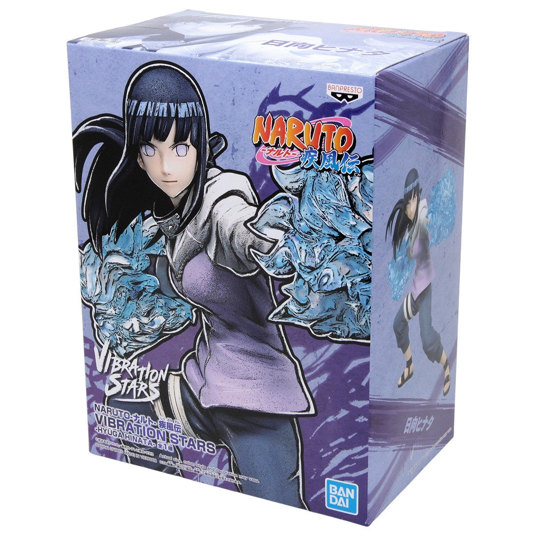 Banpresto Hinata Hyuga Naruto Vibration Stars Figura de Colección (Open Box)