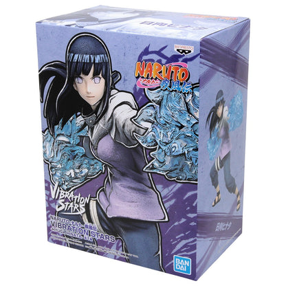 Banpresto Hinata Hyuga Naruto Vibration Stars Figura de Colección (Open Box)