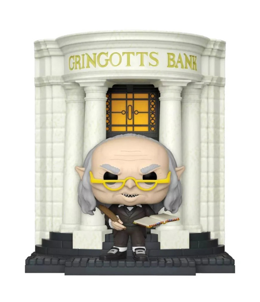 Funko Pop! Gringotts Head Goblin with Gringotts Bank Harry Potter