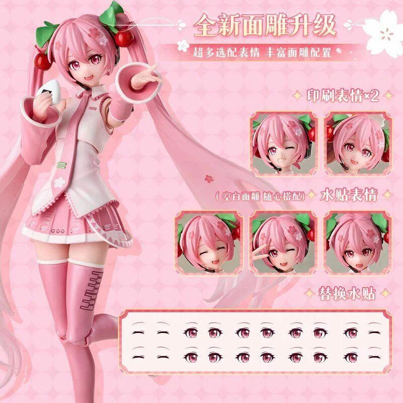 Blokees Hatsune Miku Sakura Miku Figura Armable