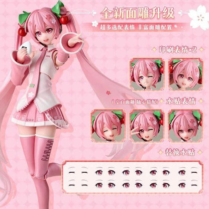 Blokees Hatsune Miku Sakura Miku Figura Armable