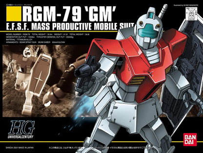 Bandai HGUC 1/144 RGM-79 GM Model Kit