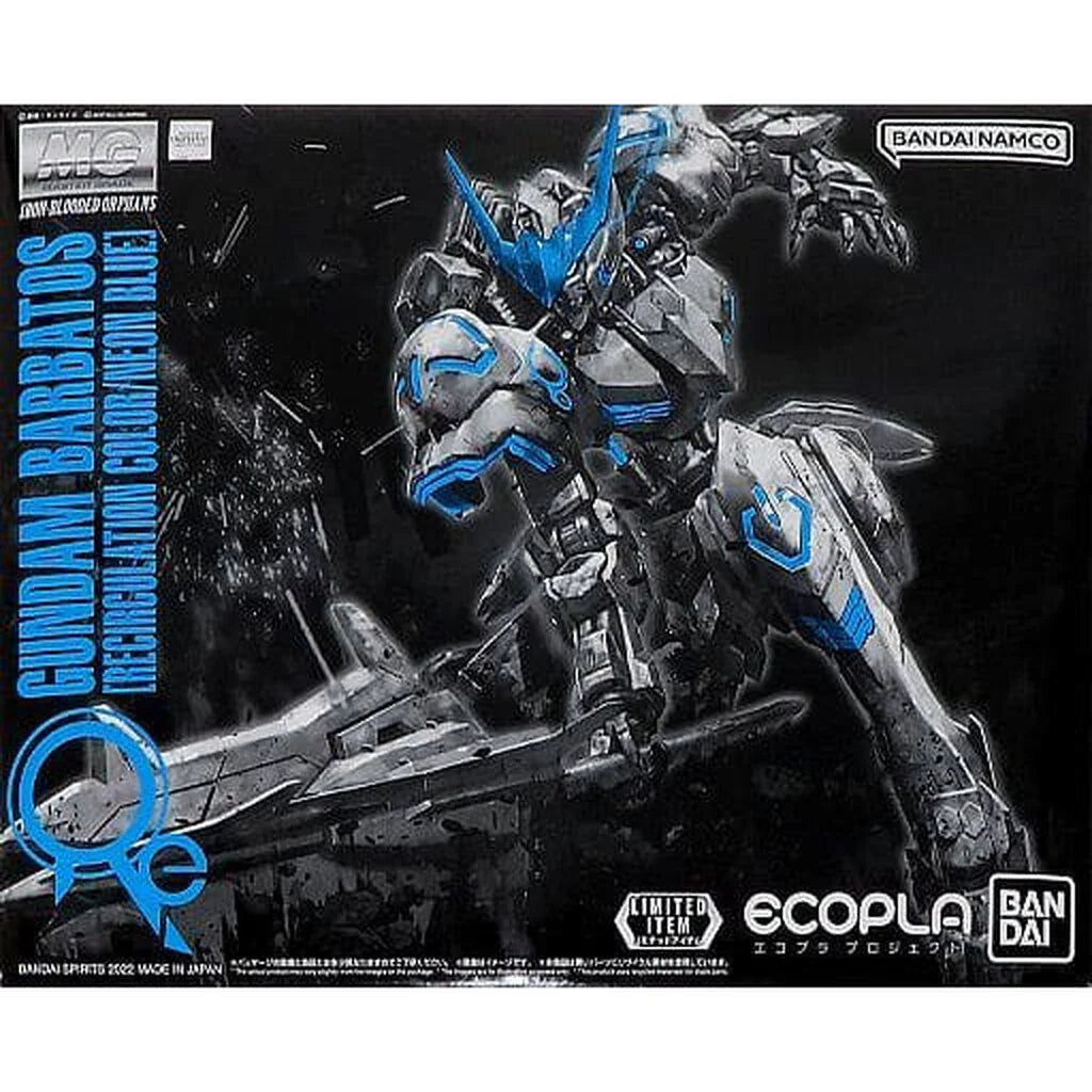 Bandai MG 1/100 Gundam Barbatos (Recirculation Color Neon Blue) Model Kit