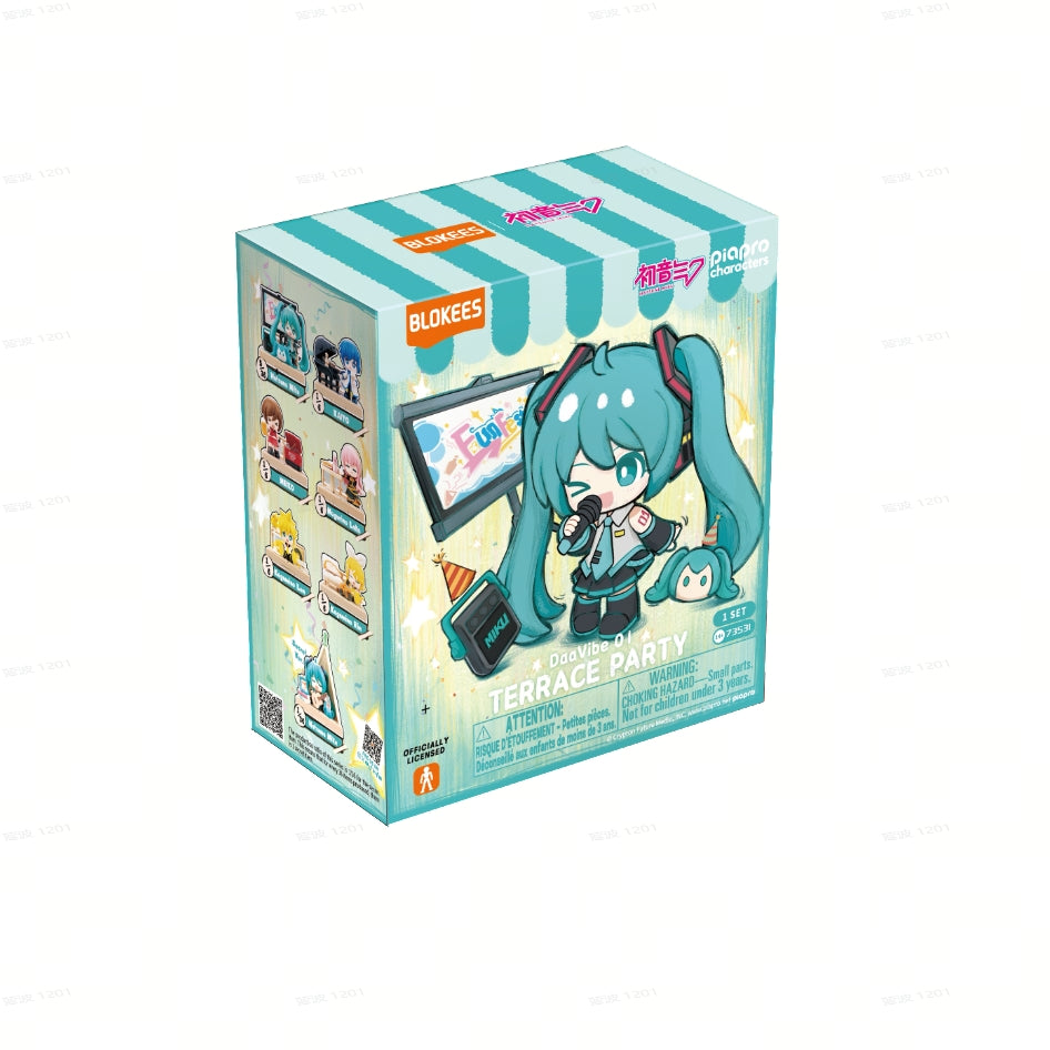 Blokees Hatsune Miku DaaVibe 01 Terrace Party Blind Box